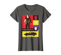 WB 100: Mad Max One Man Can Make A Difference Icons Poster T-Shirt, Femme, Asphalte, L