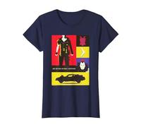 WB 100: Mad Max One Man Can Make A Difference Icons Poster T-Shirt, Femme, Bleu Marine, L