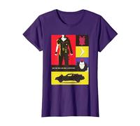 WB 100: Mad Max One Man Can Make A Difference Icons Poster T-Shirt, Femme, Violet, XS