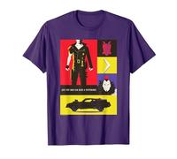 WB 100: Mad Max One Man Can Make A Difference Icons Poster T-Shirt, Homme, Violet, 3XL