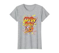WB 100: Scooby-Doo Shaggy, Fred, Velma, Daphne & Scooby T-Shirt, Femme, Gris Chiné, M
