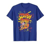 WB 100: Scooby-Doo Shaggy, Fred, Velma, Daphne & Scooby T-Shirt, Homme, Bleu Royal, S