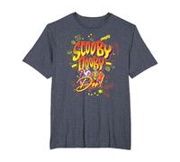 WB 100: Scooby-Doo Shaggy, Fred, Velma, Daphne & Scooby T-Shirt, Homme Grandes Tailles, Bleu Chiné, 4X Tall