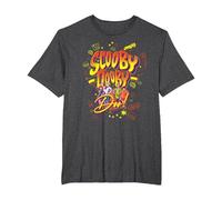 WB 100: Scooby-Doo Shaggy, Fred, Velma, Daphne & Scooby T-Shirt, Homme Grandes Tailles, Chiné Foncé, 5X Tall