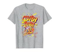 WB 100: Scooby-Doo Shaggy, Fred, Velma, Daphne & Scooby T-Shirt, Homme, Gris Chiné, 3XL