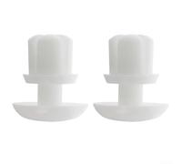 WB03X27704 Microwave Lock Button 2-Pack White | Direct replace WB03X27704, restores locking function, prevents accidental starts, white color, 2-pack value