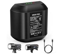 WB26 Batterie Compatible avec Godox AD600 Pro, AD600 Pro II Flash-3Ah | 28.8V Batterie pour les appareils Flashpoint XPLOR 600PRO II et XPLOR 600PRO