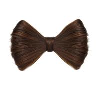 WBANGIAO Femmes Perruques Bowknot Pince à Cheveux Élégante Épingles à Cheveux Accessoires Coiffure Nœuds Épingles à Cheveux Grandes Barrettes Lady Tête Robe.Marron Clair