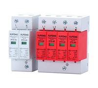 WBBAYDRFR Parafoudre Domestique 5 pièces 1P 2P 3P 4P, Dispositif de Protection Contre Les surtensions Basse Tension 380 V(80ka,4)