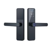 WBBAYDRFR Serrure de Porte Intelligente étanche à Reconnaissance d'empreintes digitales avec télécommande et Photo
