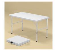 WBBML 1,20m Table Multifonctionnelle Peu Encombrant Table Camping Pliante Garden Table Tops Bars Restaurants Balcons