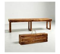 WBBML Banc de Jardin Pliable en Bois Banc Pliable Pique-Nique Portable | Banc D'éxterieur Terrasses, Jardins, Cours Intérieures