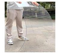 WBBML Panneaux d'éclairage Naturel 1mm Serre Jardin Polycarbonate Léger et Facile à Traiter Panneaux Toiture Barrière Anti Bruit(0.6x13.5m/1.97x44.29ft)