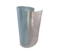 WBBML Panneaux d'éclairage Naturel en Fibre Verreextérieure Transparent Panneau Remplacement en Plastique Plaque Polycarbonate Toits Piscine, Abris Voiture(1.5x5m/4.92x16.41ft)