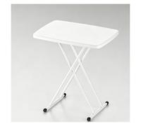 WBBML Table de Banquet pour Cuisine Grand Plan de Travail Mange Pliant Table Carrée Pique-niques Jardin(White)