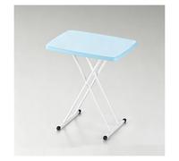 WBBML Table de Banquet pour Cuisine Grand Plan de Travail Mange Pliant Table Carrée Pique-niques Jardin(Blue)