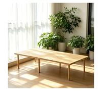 WBBML Table de Jardin en Bois Table Boho Rectangulaire Pliable