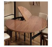 WBBML Table de Jardin Pliante Plateau Table D'appoint Temporaire Espaces Modulables Plateau Rond Pliable Studio, Salle de Réception(160cm/63in)