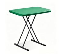 WBBML Table Jardin Pliante Petite Tables de Cuisine Réglable en Hauteur Table Exterieur Salles à Manger Salles de Banquet(Dark Green)