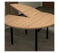 WBBML Tables Rondes Pliables Transformer Table Facile à Ranger Cuisinetable Cuisine Balcon Salon(200cm/79in)