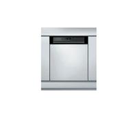 Whirlpool Lave-vaisselle semi-encastrable noir 60 cm - WBC3C26B -