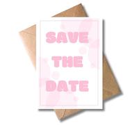 WBdesignz Carte avec enveloppe - Save the Date