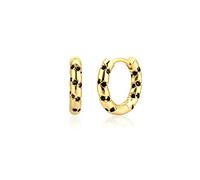 WBDWWTD Boucles d’Oreilles Helix Sterling Silver Hoop, Boucles d’Oreilles Gold Hoop Boucles d’Oreilles Tiny Hoop plaquées Or avec zircone cubique