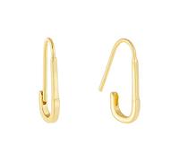 WBDWWTD Boucles d'oreilles à Crochet d'oreille en Forme d'épingle véritable pour Femmes, Piercing en Zircon, Bijoux, 100%