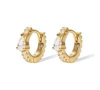 WBDWWTD Boucles d'oreilles créoles en Diamant pour Femmes, Piercing, Bijoux Pendientes