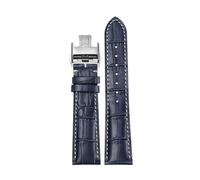 WBDWWTD Bracelet de Montre Original en Cuir véritable avec Boucle Papillon 14 mm, 19 mm, 20 mm, 21 mm, pour Longines célèbre Artisan Phase de Lune Comcast Magnifique série Bracelet de Montre de