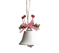 WBDWWTD Cloches Cloche de Noël Cloche en Métal Ornement Arbre Suspendu Pendentif pour Décorations de Noël Fête du Nouvel an Jouets pour Enfants Cadeau-D, Espagne