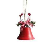 WBDWWTD Cloches Cloche de Noël Cloche en métal Ornement Arbre Suspendu Pendentif pour décorations de Noël Fête du Nouvel an Jouets pour Enfants Cadeau-E, États-Unis
