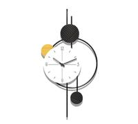 WBDWWTD Horloge, Mur, Art du Salon, Mode, décoration Murale, Horloge, Mur, Silencieux