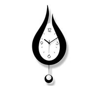 WBDWWTD Horloge Murale Acrylique Horloge Murale d'art Moderne avec Mouvement de Pendule pour Chambre Bureau du Salon