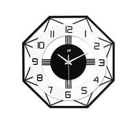 WBDWWTD Horloge Murale Acrylique Ménage Moderne Corloge Murale de la personnalité du Mur Salon silencieuse Montre Noir Blanc décoration Art de décoration , 50 cm (60 cm)