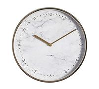 WBDWWTD Horloge Murale silencieuse Salon Nordique Mur Mur américain Luxury Luxury Fashion Wall Clock (Modèle numérique Blanc 14 Pouces)