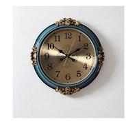 WBDWWTD Horloge Murale Style européen Corloge de Luxe Salon Moderne Grande Horloge Murale Horloge décorative sculptée Arabe Numerals Grands Corloge Murale (A)