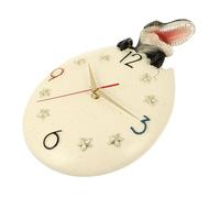 WBDWWTD Horloge Murale Vintage décor Artisanat pour Enfants Dinosaure Conception Horloge Bureau lumière Luxe Dinosaure Oeufs