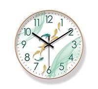 WBDWWTD Horloge silencieuse Horloge Murale à la Maison Fashion Moderne murd décoration Suspendue Mur chronomètre Gratuit Punch Horloge silencieuse (a)