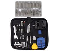 WBDWWTD Kit de réparation de Montres, Outil de réparation de Montres Ensemble d'outils de Surveillance Remover de Sangle de Montre de boîtier de Carter à Dos ajusté avec Sac de Rangement pour Une