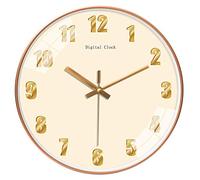 WBDWWTD Living Room Creative Watches Home Living Room Bedroom Ultra-Calm Art Decoration Wall Clock (6 12 inches)