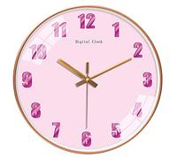 WBDWWTD Salon Creative Watchs Home Room Bedroom Ultra-Calm Art Decoration Mur Clock (7 12 Pouces)