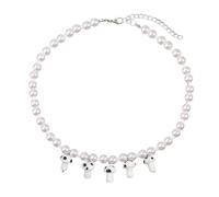 WBDWWTD TQHGM Accessoire Champignon pour Femme, Bohême Multicolore Perles Mixtes Mignon Dessin Animé Graine De Champignon Perles Bijoux Doux, Tour De Cou Champignon