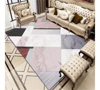 WBDYMX Tapis De Bain Enfant sous-chaises 170x230CM geant Rose Lavable Gris Bleu Garcon Deco Chambre Fille