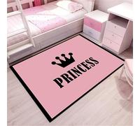WBDYMX Tapis De Danse Fille litiere Chat XXL 120x180CM Protection Sol Chaise Bureau Gaming Rose rectangulaire pour Chambre à Coucher Interieur Entree lechage Chien