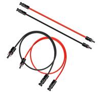 WBGADAM 8M Cable Solaire 4mm², Câble d'Extension de Panneau Solaire, Câble de Connexion Connecteur Solaire,Connecteur étanche IP67