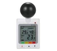 Wbgt - dispositif de prévention des coups de chaleur, compteur de stress thermique pour le travail et le sport, contrôle des activités chaudes avec alarme et indicateur multiple