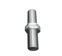 WBHFOIKNMS 1/2" 3/4" 1" BSPP Male Thread 304 Stainless Steel Full Thread Water Tank Pipe Fitting Connector (50mm,3/4") WBHFOIKNMS