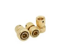 WBHFOIKNMS 1/2'' 5/8" 3/4'' Garden Hose Quick Connector Brass Water Stop Copper Fitting Tap Coupling Garden Watering (J) WBHFOIKNMS
