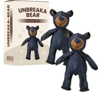 Wbietu Unbreakable Bear Dog Toy, Unbreakable Extreme Bear Upgraded Version, Toys for Aggressive Chewers, Durable Duty Pet Toy for Large Breeds, Durable Toughs & Relieve Anxiety (2)